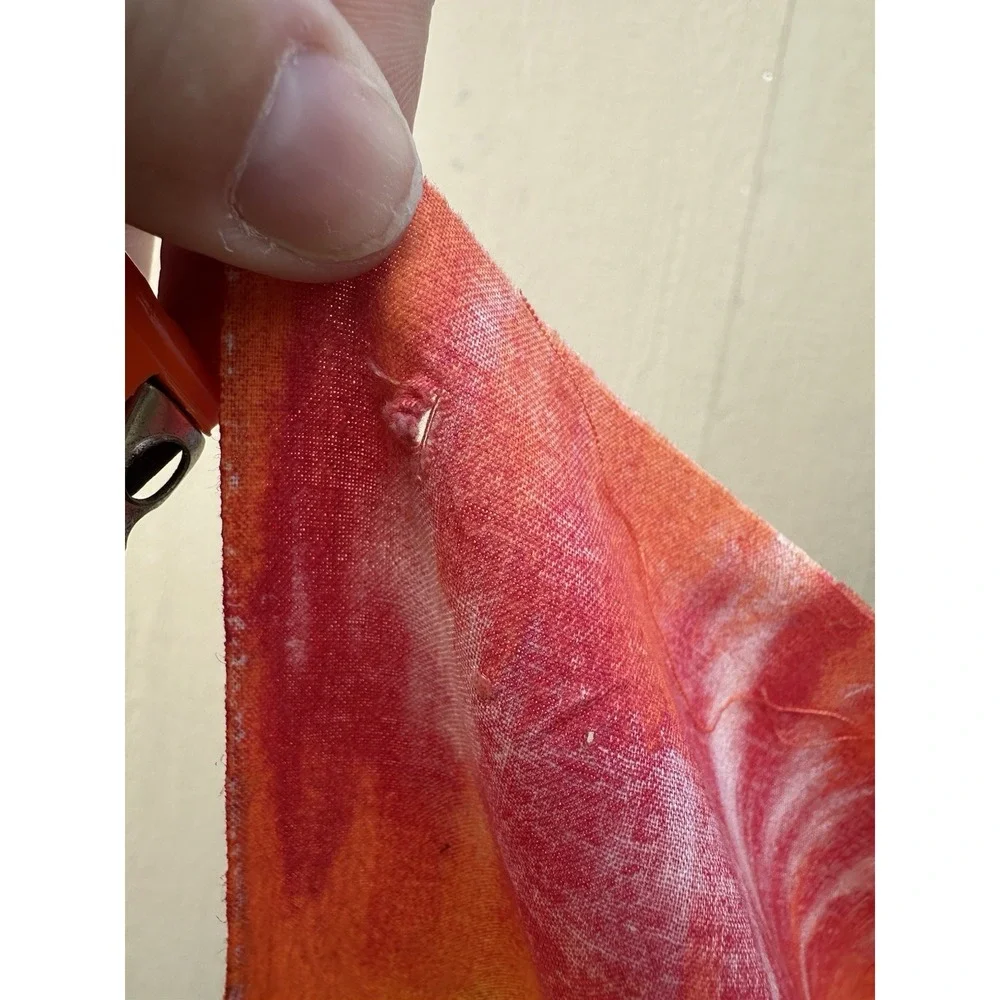Vintage 1995 'Jerry Garcia RIP' Tie Dye Fabric Wall Hanging About 44‎ X 44 Inch